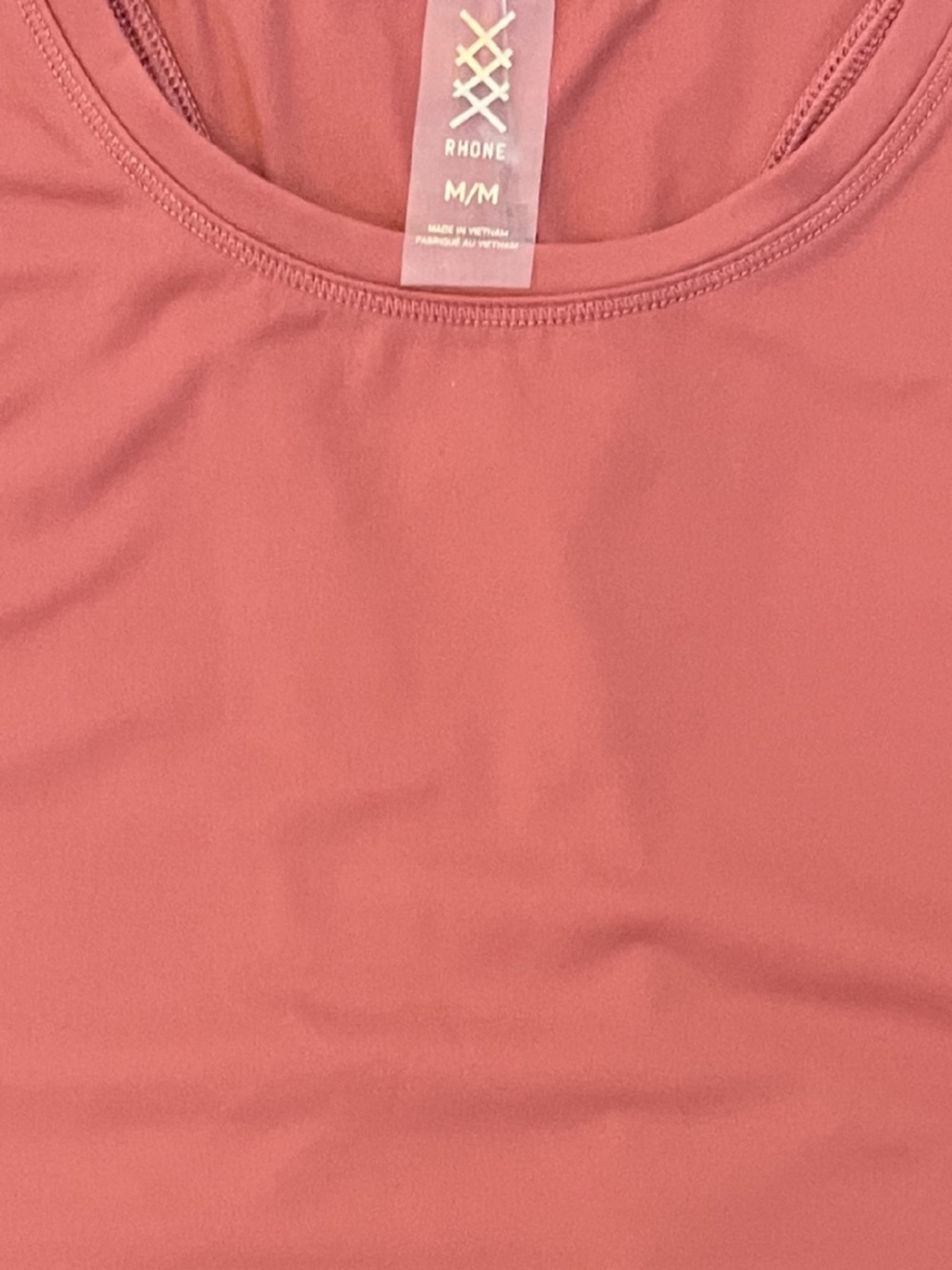 NWT Rhone Serene Fitted Tank | Hibiscus Blush 🌺 | Size Medium - Picture 7 of 7